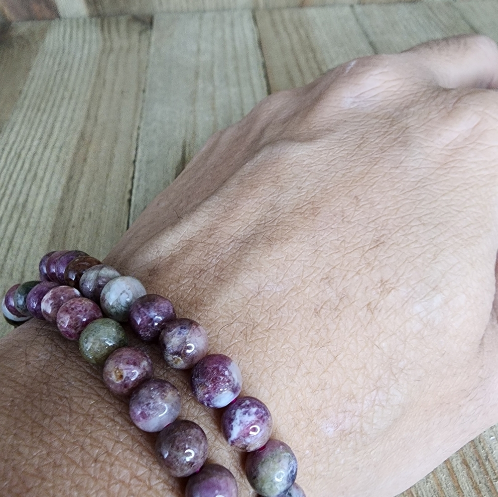 Lepidolite Crystal Bracelet